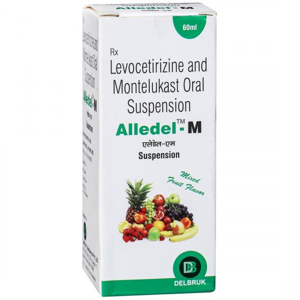 Alledel M Mixed Fruit Flavor Oral Suspension 60 ml