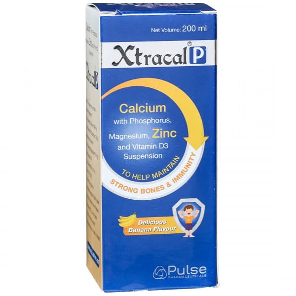 Xtracal P (Banana Flavour) Suspension 200 ml