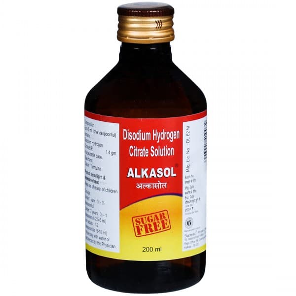 Alkasol Sugar Free Liquid 200 ml