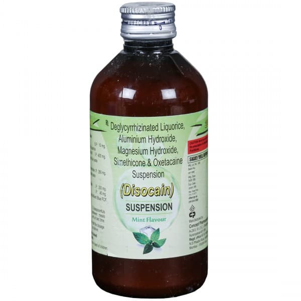 Disocain Mint Flavour Suspension 200 ml