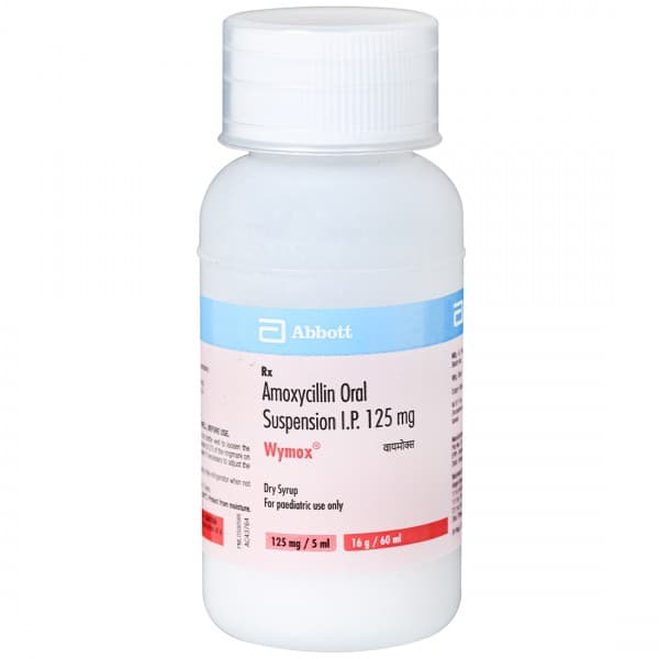 Wymox 125 mg/5 ml Suspension 60 ml