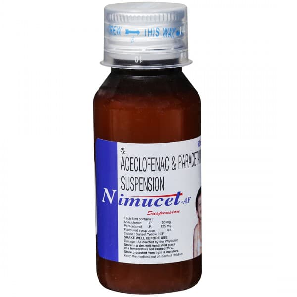 Nimucet AF Mango Flavour Suspension 60 ml