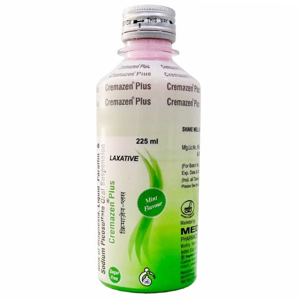 Cremazen Plus (Mint Flavour) Sugar Free Oral Suspension 225 ml