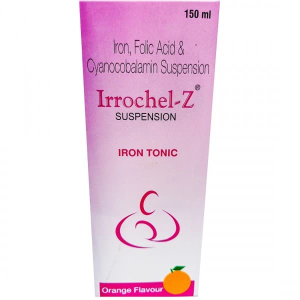 Irrochel Z (Orange Flavour) Suspension 150 ml