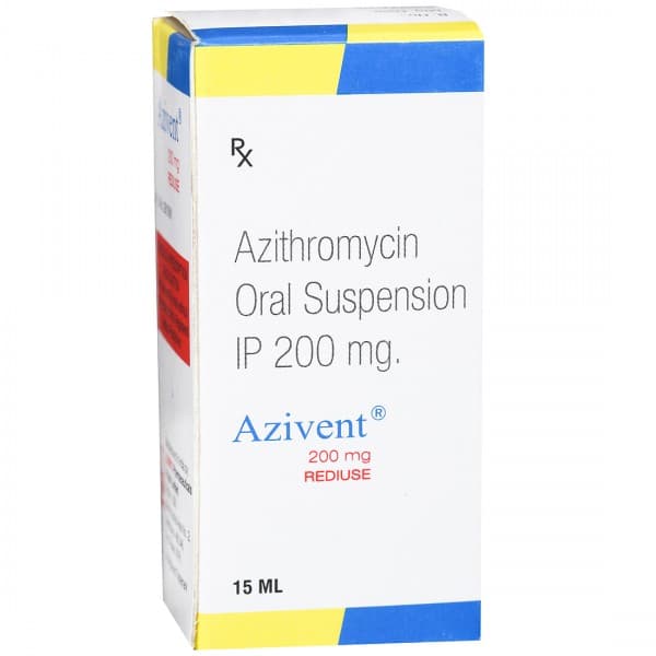 Azivent Rediuse 100 mg Suspension 15 ml
