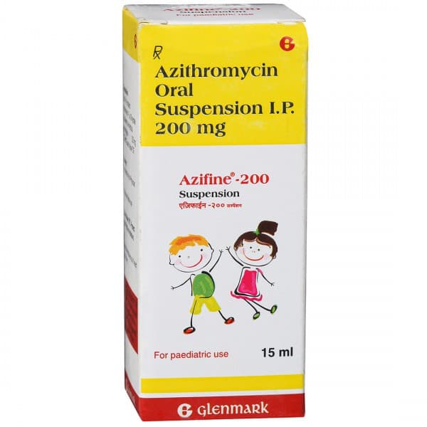 Azifine 200 mg Suspension 15 ml