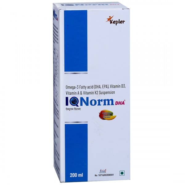 Iqnorm DHA (Delicious Mango Flavour) Suspension 200 ml
