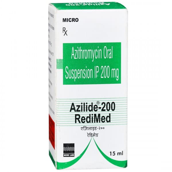 Azilide Redimed 200 mg Suspension 15 ml
