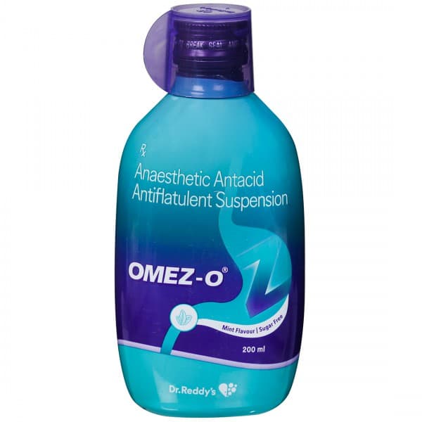 Omez O Mint Flavour (Sugar Free) Suspension 200 ml