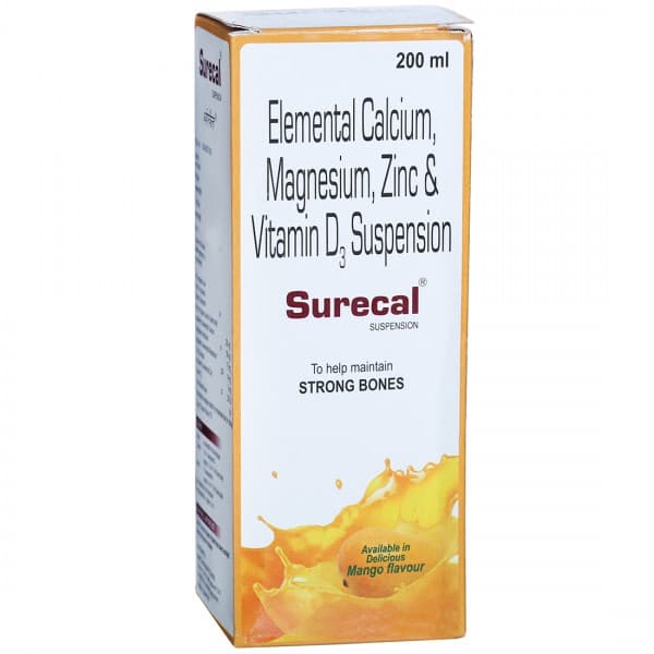 Surecal (Mango Flavour) Suspension 200 ml