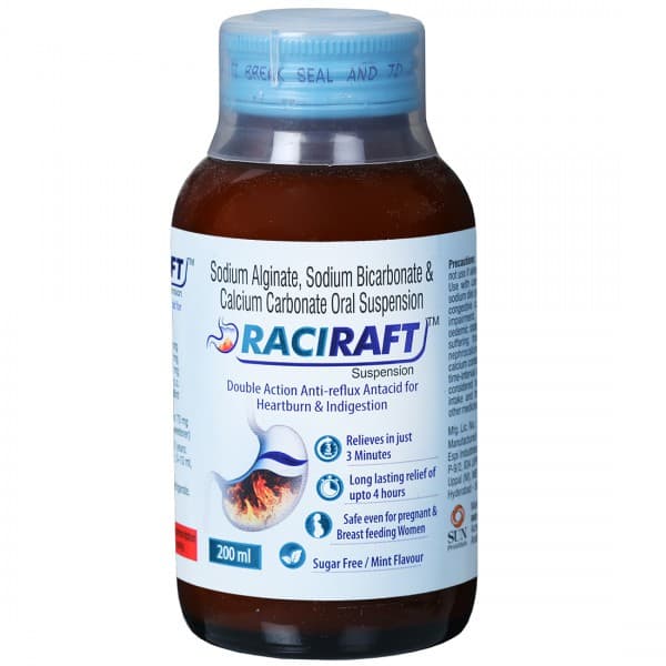 Raciraft Sugar Free (Mint Flavour) Suspension 200 ml