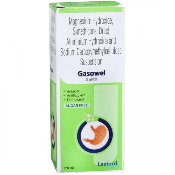 Gasowel (Sugar Free) Suspension 170 ml