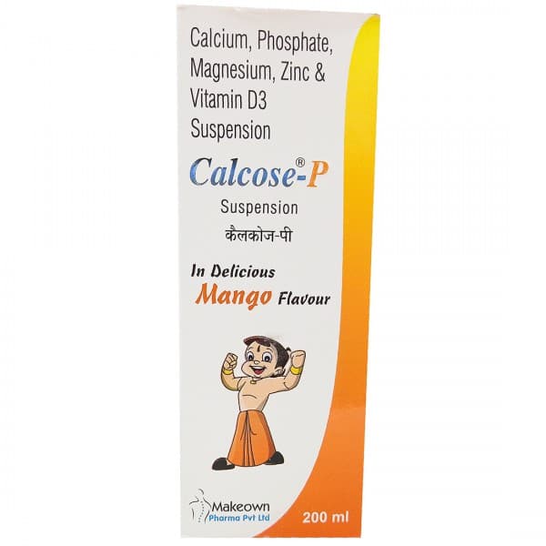 Calcose P (Mango Flavour) Suspension 200 ml