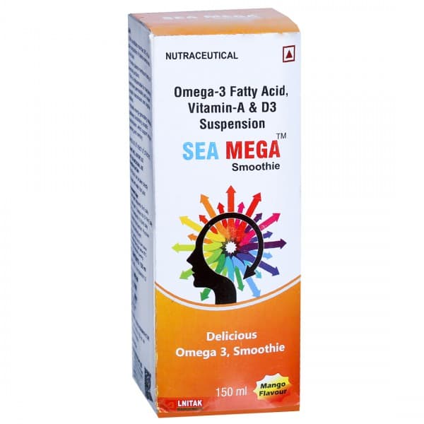 Sea Mega Smoothie Mango Flavour Suspension 150 ml