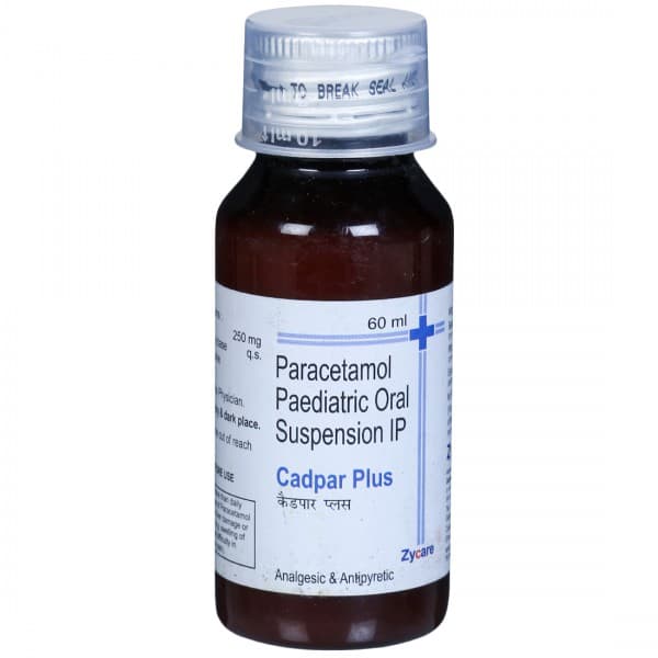 Cadpar Plus Oral Suspension 60 ml