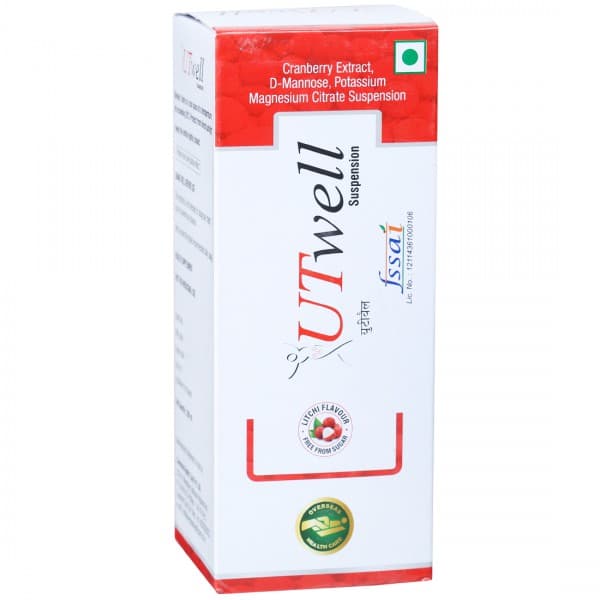 Utwell Litchi Flavour (Free From Sugar) Suspension 200 ml