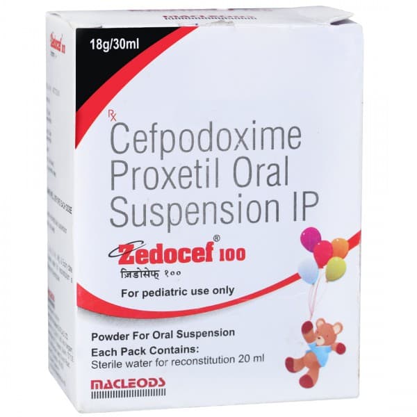 Zedocef 100 mg Suspension 30 ml