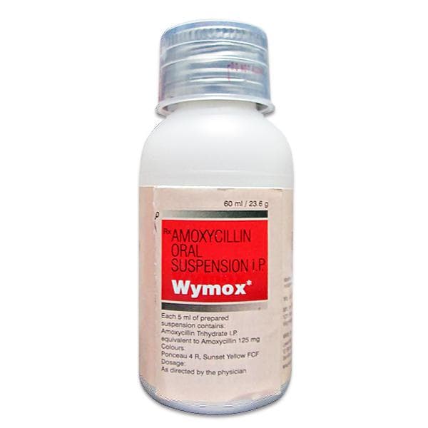 Wymox 125 mg Suspension 60 ml