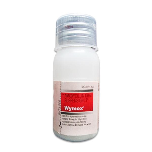 Wymox 125 mg/5 ml Suspension 30 ml