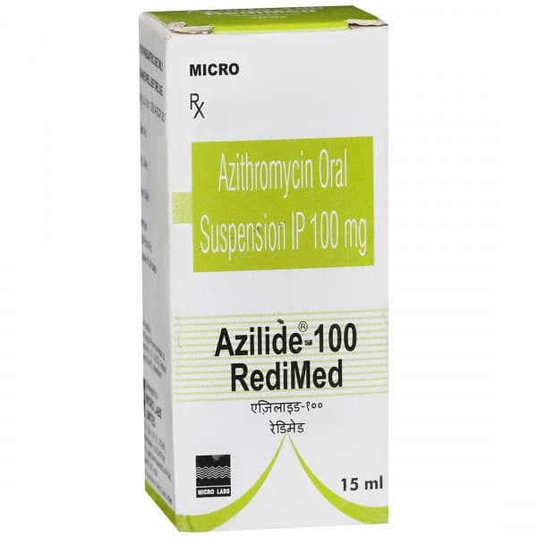 Azilide Redimed 100 mg Suspension 15 ml