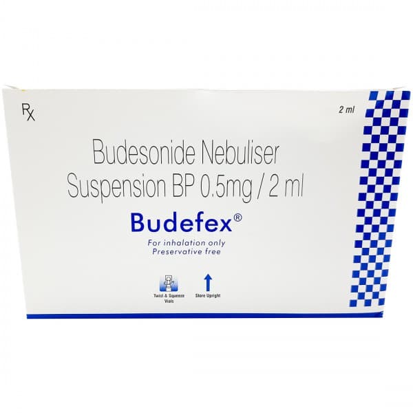 Budefex Nebuliser Suspension 2 ml (7 Vial)