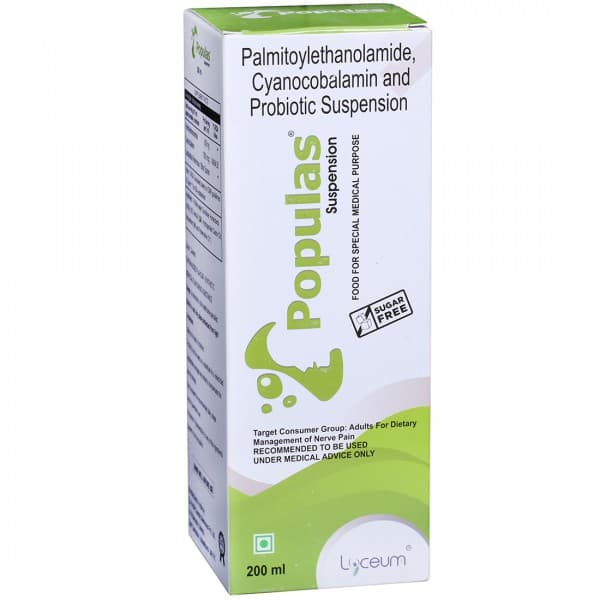Populas Sugar Free Suspension 200 ml
