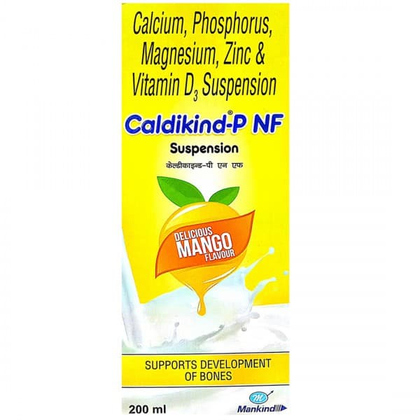 Caldikind P NF Delicious Mango Flavour Suspension 200 ml