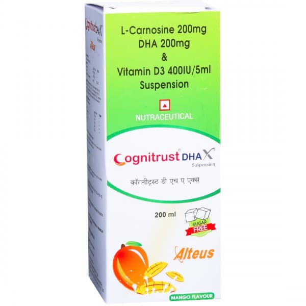 Cognitrust DHA X Mango Flavour Sugar Free Suspension 200 ml