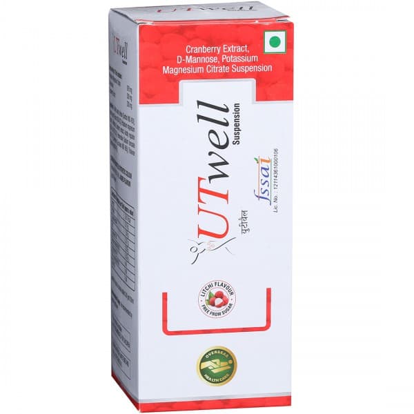 UTwell Litchi Flavour Sugar Free Suspension 210 ml