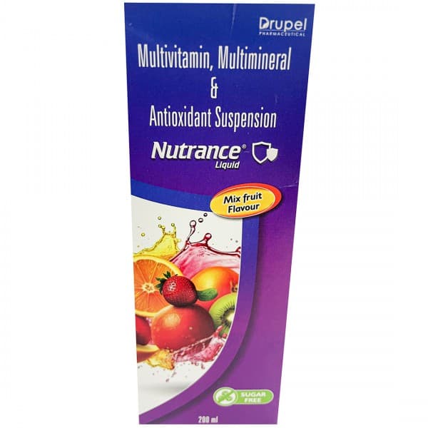 Nutrance Mixed Fruit Flavour Sugar Free Liquid 200 ml