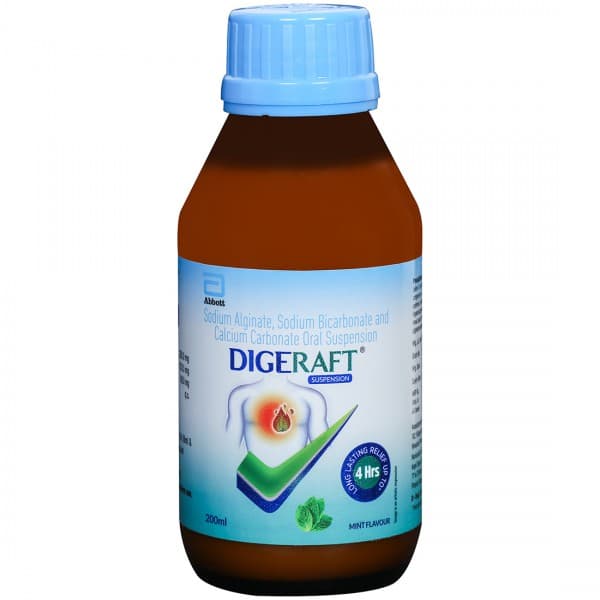 Digeraft Mint Flavour Suspension 200 ml