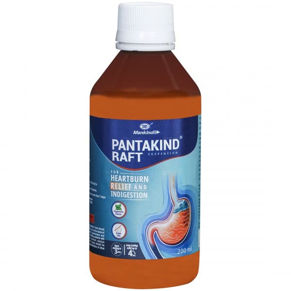 Pantakind Raft Sugar Free Peppermint Flavour Suspension 200 ml