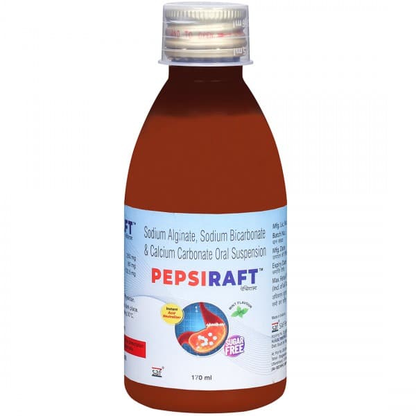 Pepsiraft Mint Flavour Sugar Free Suspension 170 ml