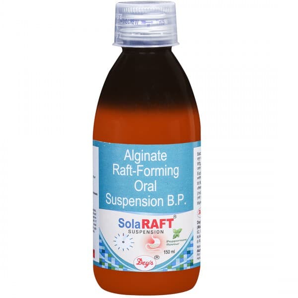 SolaRaft Peppermint Flavour Suspension 150 ml