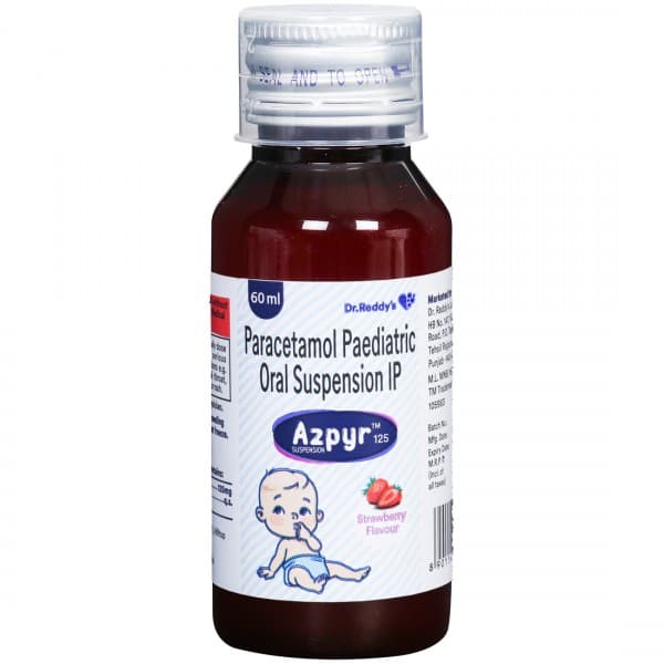 Azpyr 125 Strawberry Flavour Suspension 60 ml