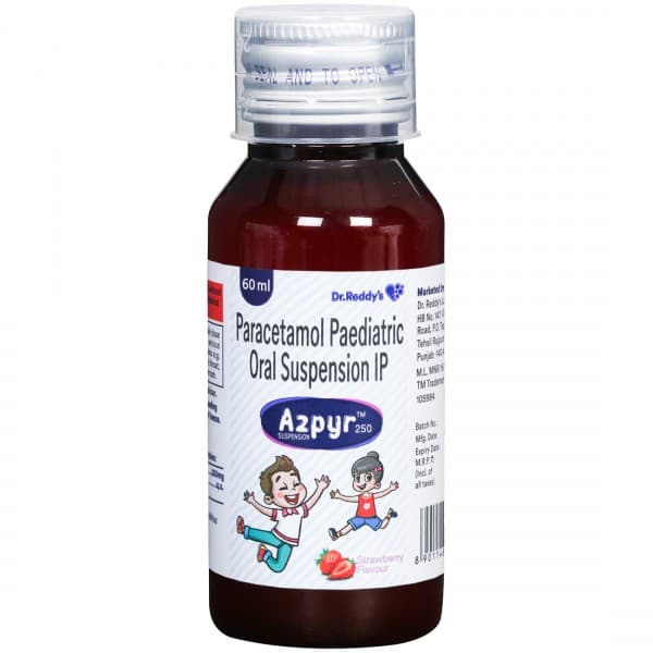 Azpyr 250 Strawberry Flavour Suspension 60 ml
