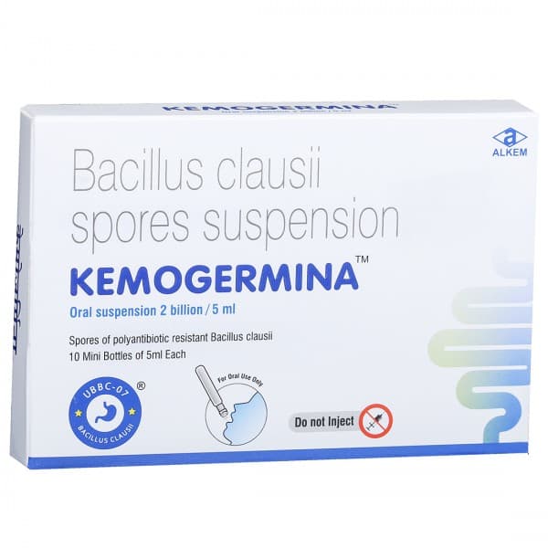 Kemogermina Oral Suspension Mini Bottles 10 x 5 ml