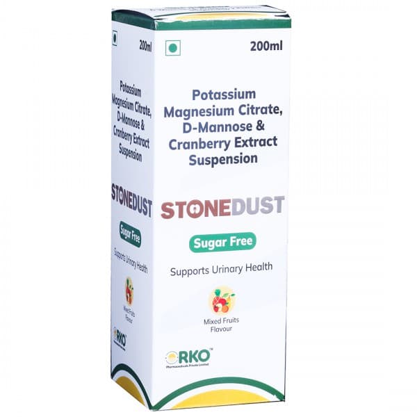 Stonedust Sugar Free Mixed Fruits Flavour Suspension 200 ml