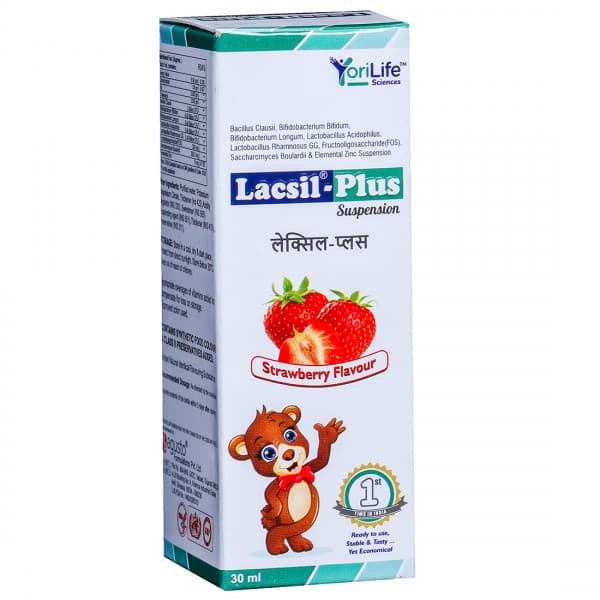 Lacsil Plus Strawberry Flavour Suspension 30 ml
