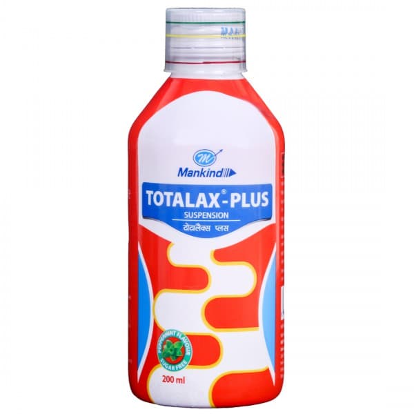 Totalax Plus Peppermint Flavour Sugar free Suspension 200 ml