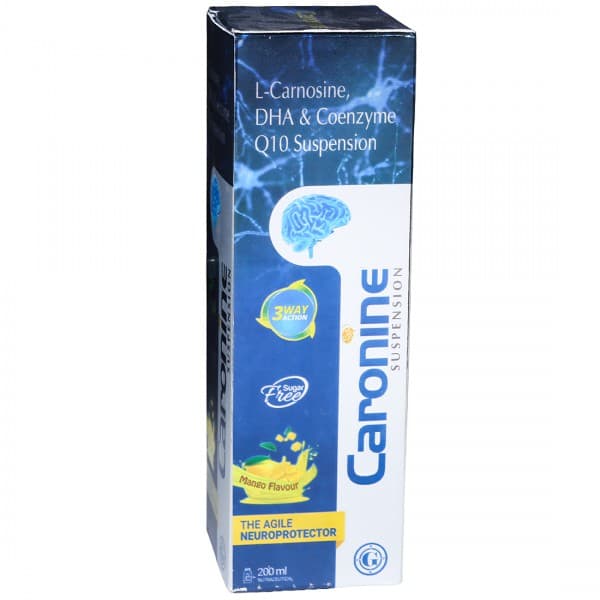 Caronine Sugar Free Mango Flavour Suspension 200 ml