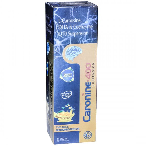 Caronine 400 Sugar Free Mango Flavour Suspension 200 ml
