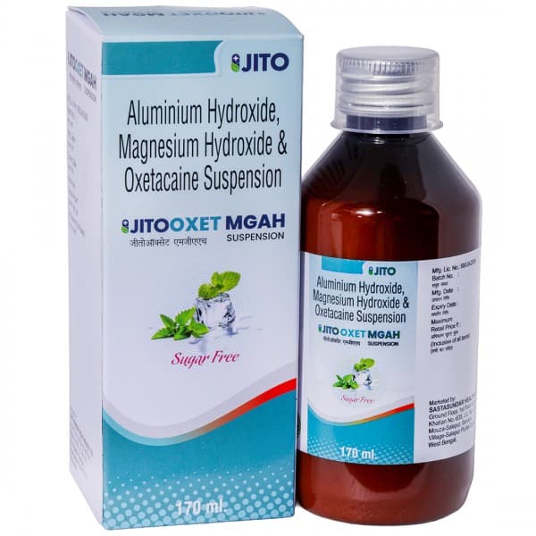 Jitooxet MGAH Sugar Free Suspension 170 ml