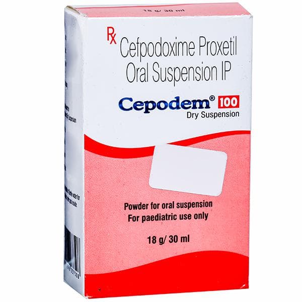 Cepodem 100 mg Dry Syrup 30 ml