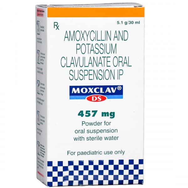 Moxclav DS 457 mg Suspension 30 ml