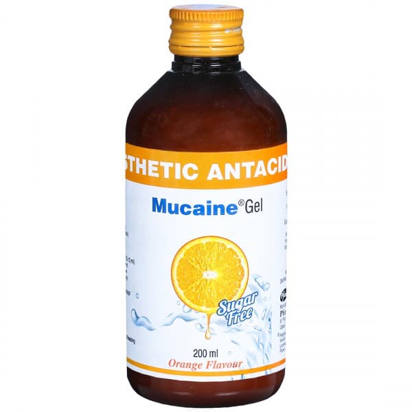 Mucaine Orange (SF) Gel 200 ml