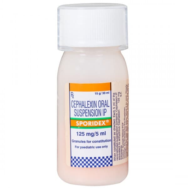 Sporidex 125 mg/5 ml Suspension 30 ml