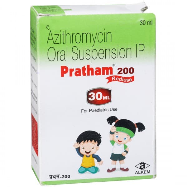 Pratham 200 mg Rediuse Suspension 30 ml