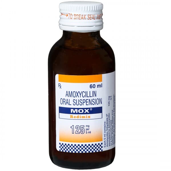 Mox Redimix 125 mg Suspension 60 ml