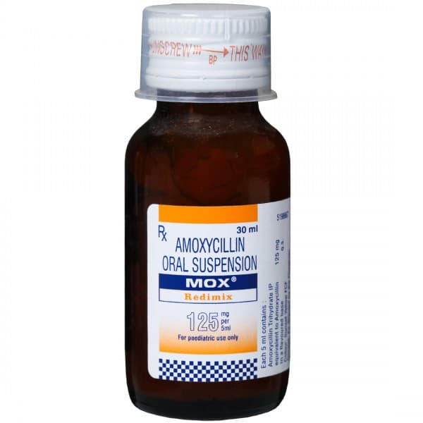 Mox Redimix 125 mg Suspension 30 ml